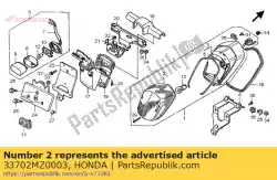 Aqui você pode pedir o lente, luz traseira em Honda , com o número da peça 33702MZ0003: