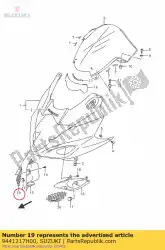 Ici, vous pouvez commander le net, apport, r auprès de Suzuki , avec le numéro de pièce 9441217H00: