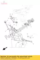 904671283500, Yamaha, agrafe yamaha mt szr tt tzr 125 600 660 1992 1995 1997 2004 2006 2007 2008 2009 2011 2012, Nouveau