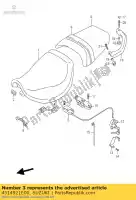 4514921E00, Suzuki, almofada, bateria suzuki rf 600 1993 1994 1995 1996 1997, Novo