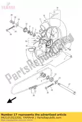 Aquí puede pedir tubo (42x) de Yamaha , con el número de pieza 942101922200: