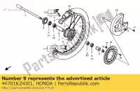 44701KZ4J01, Honda, brak opisu w tej chwili honda cr 125 1998 1999 2000 2001, Nowy