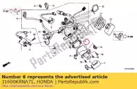 31600KRNA71, Honda, rectifier assy., regulate honda crf  x r l m crf250r crf450r 450 250 , New