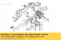 43132MERR80, Honda, rury komp. b, rr. hamulec honda cbf 600 2008 2009 2010, Nowy