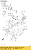 1151121H01, Suzuki, padella, l'olio suzuki gsx r1000 s1000a gsxs750az gsxs750a gsxs1000az gsxs1000a gsxs1000fa gsxs750za gsxs750ya 1000 750 , Nuovo