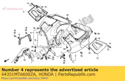 Ici, vous pouvez commander le ensemble de capot auprès de Honda , avec le numéro de pièce 64351MT6600ZA: