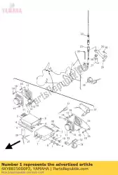 Ici, vous pouvez commander le platine de cassette assy auprès de Yamaha , avec le numéro de pièce 4XY8815000P3: