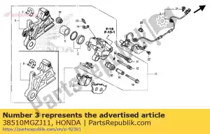 Honda 38510MGZJ11 sensore, rr. velocità della ruota - Il fondo