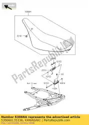 Ici, vous pouvez commander le siège-assy, ?? Vert / noir ksf450b8 auprès de Kawasaki , avec le numéro de pièce 530660135336: