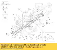 640590, Piaggio Group, morsetto metallico gilera piaggio beverly bv fuoco mp mp3 mp3 350 maxi sport x x10 zapm860x, zapta10w zapm86100, zapm86101 zapm86200, zapm86202 zapta1100, zapta19l zapta1200 zapta1200, zapta1201 zapta1202 zapta1202, zapta1204 zapta130 zaptd1102,  zaptd120 300 350 400 500 20, Nuovo