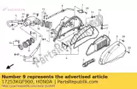 17253KGF900, Honda, tubo, conexão do filtro de ar honda nes  arobase nes150 150 , Novo