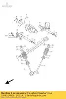 1284027H00, Suzuki, Arm comp, klep suzuki lt a400 kingquad 4x2 a400f 4x4 asi a400fz a400z 400 , Nieuw