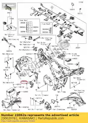 Here you can order the bracket-comp ex300adf from Kawasaki, with part number 230620781: