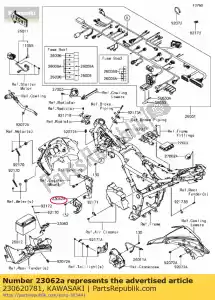 kawasaki 230620781 bracket-comp ex300adf - La partie au fond