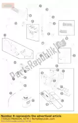 Aquí puede pedir protectores de manos cpl. L / s + r / s or. 06 de KTM , con el número de pieza 7700207900004: