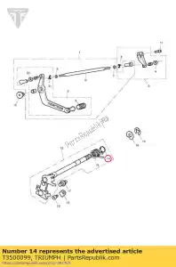 triumph T3500099 anello di sicurezza, esterno, albero da 15 mm - Il fondo