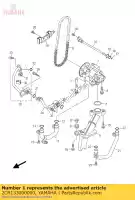 2CR133000000, Yamaha, pompa dell'olio yamaha  mt yfz r yzf r 1000 2015 2016 2017 2018 2019 2020 2021, Nuovo