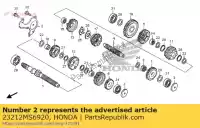 23212MS6920, Honda, plaque, réglage du roulement honda nt ntv vt xl xrv 600 650 700 750 1990 1991 1992 1993 1994 1995 1996 1997 1998 1999 2000 2001 2002 2003 2004 2005 2006 2007 2008 2009 2010 2011 2012 2013, Nouveau