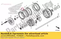 22321MN5000, Honda, plate a, clutch honda  gl st vt vtx 1300 1500 1988 1989 1990 1991 1992 1993 1994 1995 1996 1997 1998 1999 2000 2001 2002 2003 2004 2005 2006 2007 2008 2009 2010 2013 2017, New