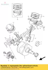 suzuki 1200045810 geen beschrijving beschikbaar - Onderkant