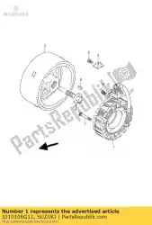 Here you can order the stator assy from Suzuki, with part number 3210106G11: