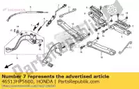 46513HP5600, Honda, printemps assy., rr. frein p honda trx420fa fourtrax rancher at trx420fe 4x4 es rancer trx500fe foretrax foreman 420 500 , Nouveau