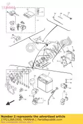 Tutaj możesz zamówić wspornik, regulator od Yamaha , z numerem części 1TP2128A1000: