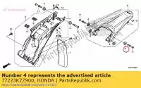 77223KZZ900, Honda, collar a, fender setting honda crf  r l x m crf250l crf250m crf250la crf250rla 250 , New