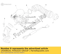 1A008020, Aprilia, anschluss? dichtung, Neu