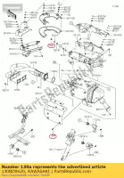 130BD0620, Kawasaki, 01 à bride boulonnée, 6x20 kawasaki krf1000 teryx krx 1000 , Nouveau