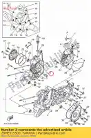 2BME515500, Yamaha, nozzle 3 yamaha lts125c lts125cj delight 125 , New