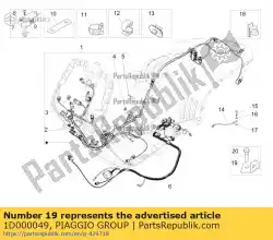 Ici, vous pouvez commander le support auprès de Piaggio Group , avec le numéro de pièce 1D000049: