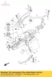 Aqui você pode pedir o mangueira, reservatório em Yamaha , com o número da peça 2CR258955000: