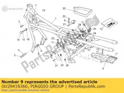 Qui puoi ordinare piatto da Piaggio Group , con numero parte GU29418360: