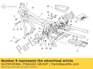 Piaggio Group GU29418360 piatto - Il fondo