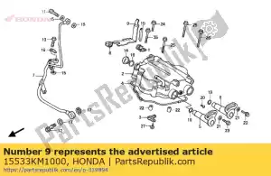 Honda 15533KM1000 zosta?, rura oleju - Dół