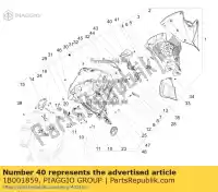 1B001859, Piaggio Group, Soporte de la batería piaggio medley rp8ma0120, rp8ma0121 rp8ma0120, rp8ma0131 rp8ma0200, rp8ma0210, rp8ma0220, rp8ma024, rp8ma0211,  rp8ma0210, rp8ma0231, rp8ma0220, rp8ma0222,  rp8ma0220, rp8ma0221 rp8mb0100 rp8mb0200 rp8md0100 rp8md0100,  rp8md020 rp8md0200 125 150 2016 201, Nuevo