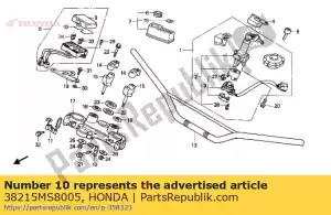Honda 38215MS8005 etykieta, bezpiecznik - Dół