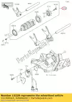 132390024, Kawasaki, drum-assy-change zx600p7f kawasaki  zx 600 636 2007 2008 2009 2010 2011 2012 2013 2014 2015 2016 2017 2018 2019 2021, Nuovo