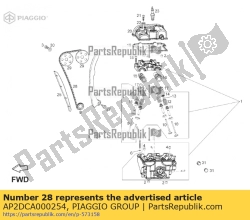 Aprilia AP2DCA000254, Nokkenas ketting, OEM: Aprilia AP2DCA000254