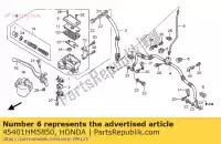 45401HM5850, Honda, aucune description disponible pour le moment honda trx 350 400 450 500 650 2000 2001 2002 2003 2004 2005 2006 2007, Nouveau