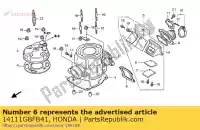 14111GBFB41, Honda, alleen reed-klep honda cr  r rb cr85rb lw cr85r sw 85 , Nieuw