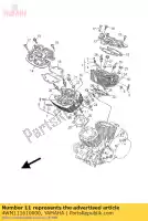 4WM111610000, Yamaha, Assorbitore 1 yamaha xv xva wildstar 1600, Nuovo