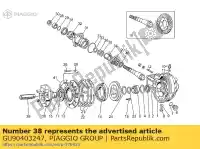 GU90403247, Piaggio Group, Pakking ring moto-guzzi arabinieri nevada nevada club ntx sp t targa v x 350 500 650 750 1985 1986 1987 1988 1990 1991 1992 1993 1995 1996 1998, Nieuw