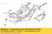 83500KRP900WA, Honda, ok?adka, r b * nh411m * honda scv 100 2005 2006 2007, Nowy