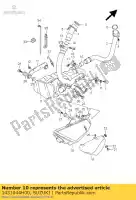 1431044H00, Suzuki, nadwozie, t?umik suzuki sfv gladius u  ua aue a sfv650a 650 , Nowy