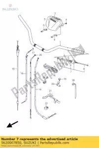 suzuki 5620007850 conjunto balanceador, ha - Lado inferior