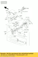 181201114, Kawasaki, exaustão da câmara kx85-a2 kawasaki kx 85 2002 2003 2005 2006 2007 2008 2009 2010 2011 2012 2013, Novo