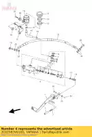 2C02583V0100, Yamaha, rr. conjunto de cilindro maestro. yamaha yzf r 600 2006 2007 2008 2009 2010 2011 2012 2013 2014 2015 2016, Nuevo