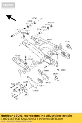 Aquí puede pedir brazo-comp-swing, plata klx250-j de Kawasaki , con el número de pieza 330011554CE: